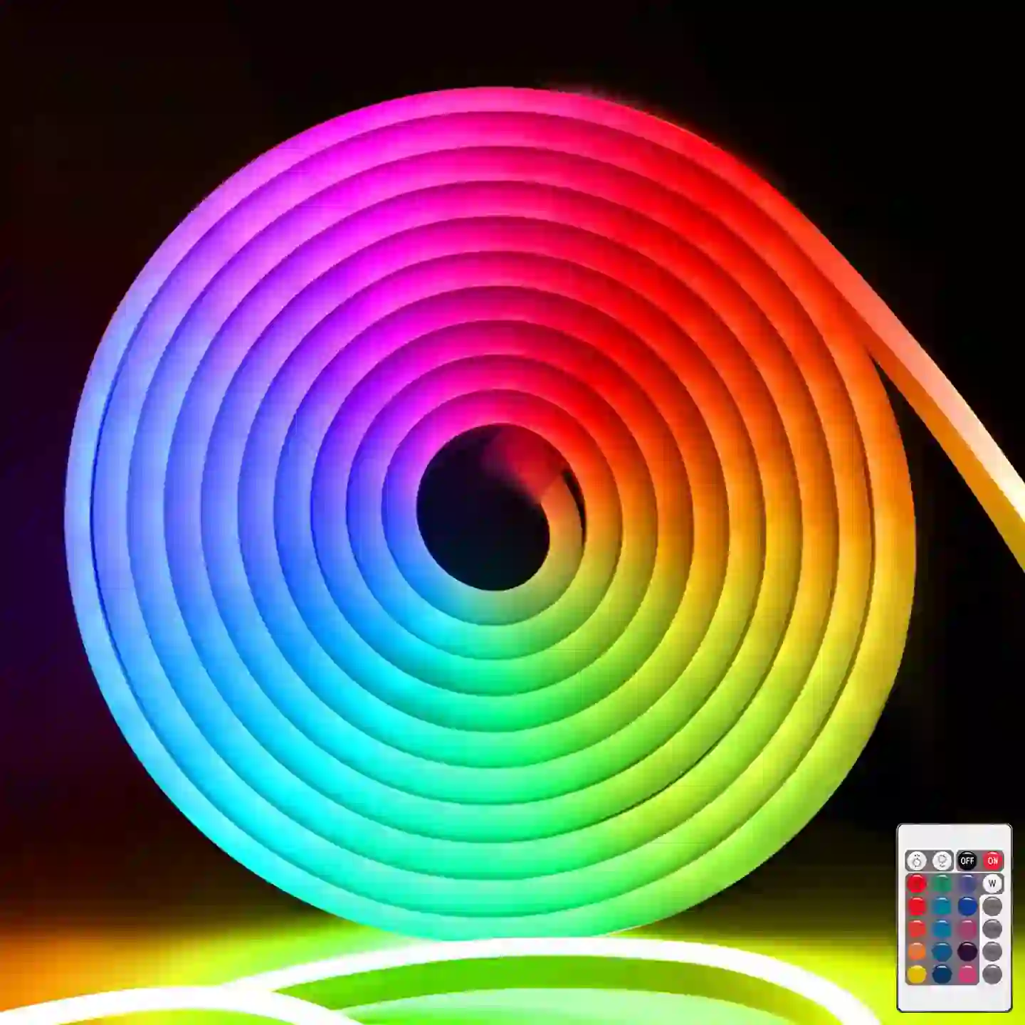 10x18MM Connectable Neon Rope Light for Commercial Decor