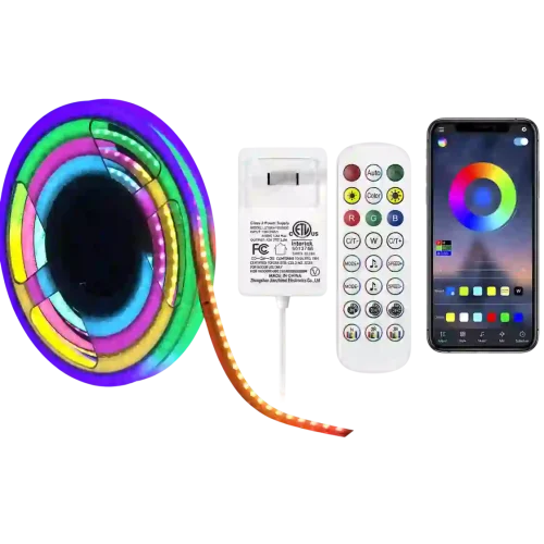 16.4FT Color-Changing RGB COB LED Strip Lights-goods 16.4FT Color-Changing RGB COB LED Strip Lights