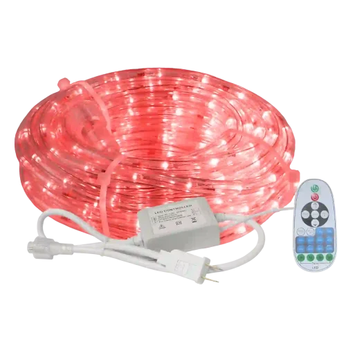 3_8_ Commercial LED Rope Lights with Remote Control