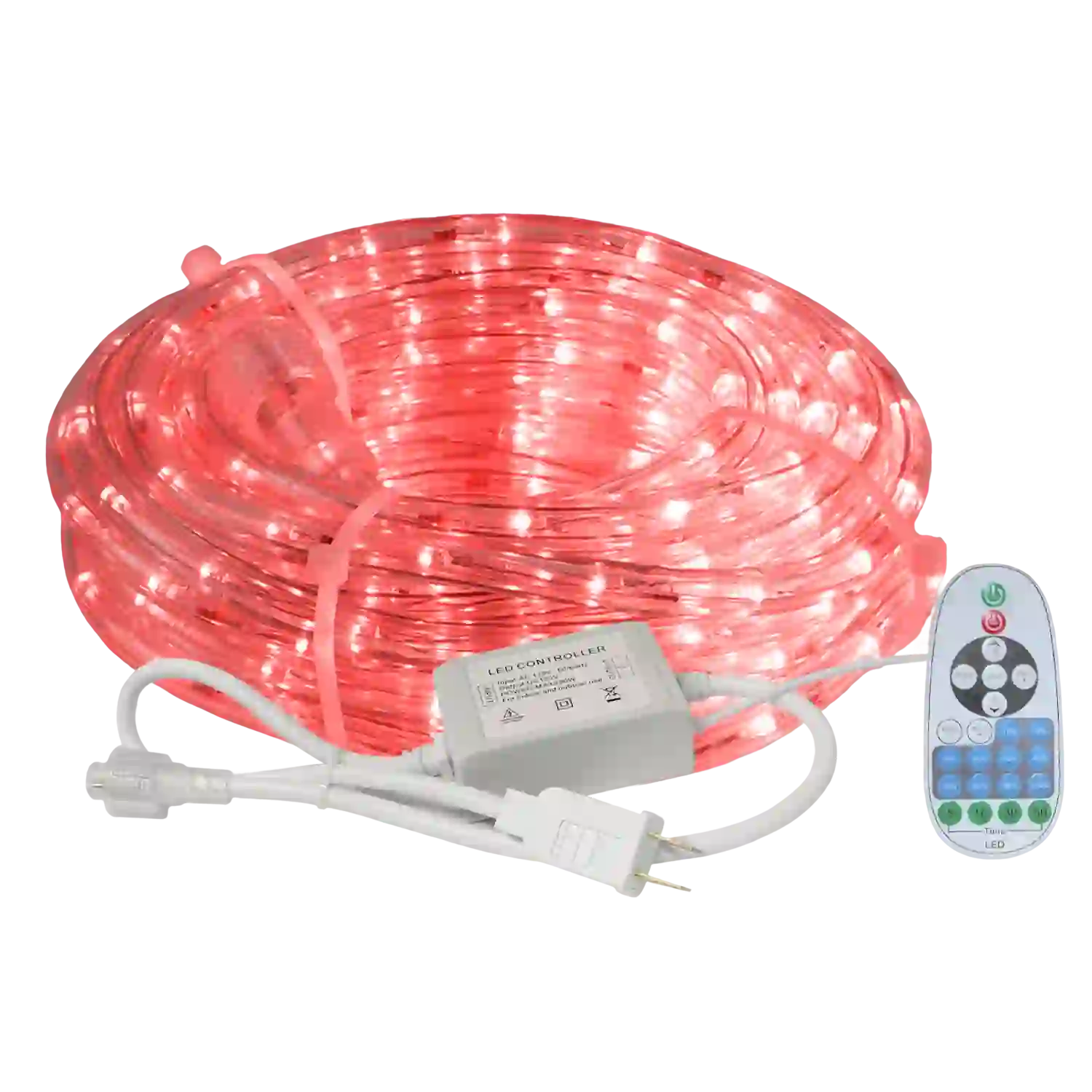 3_8_ Commercial LED Rope Lights with Remote Control