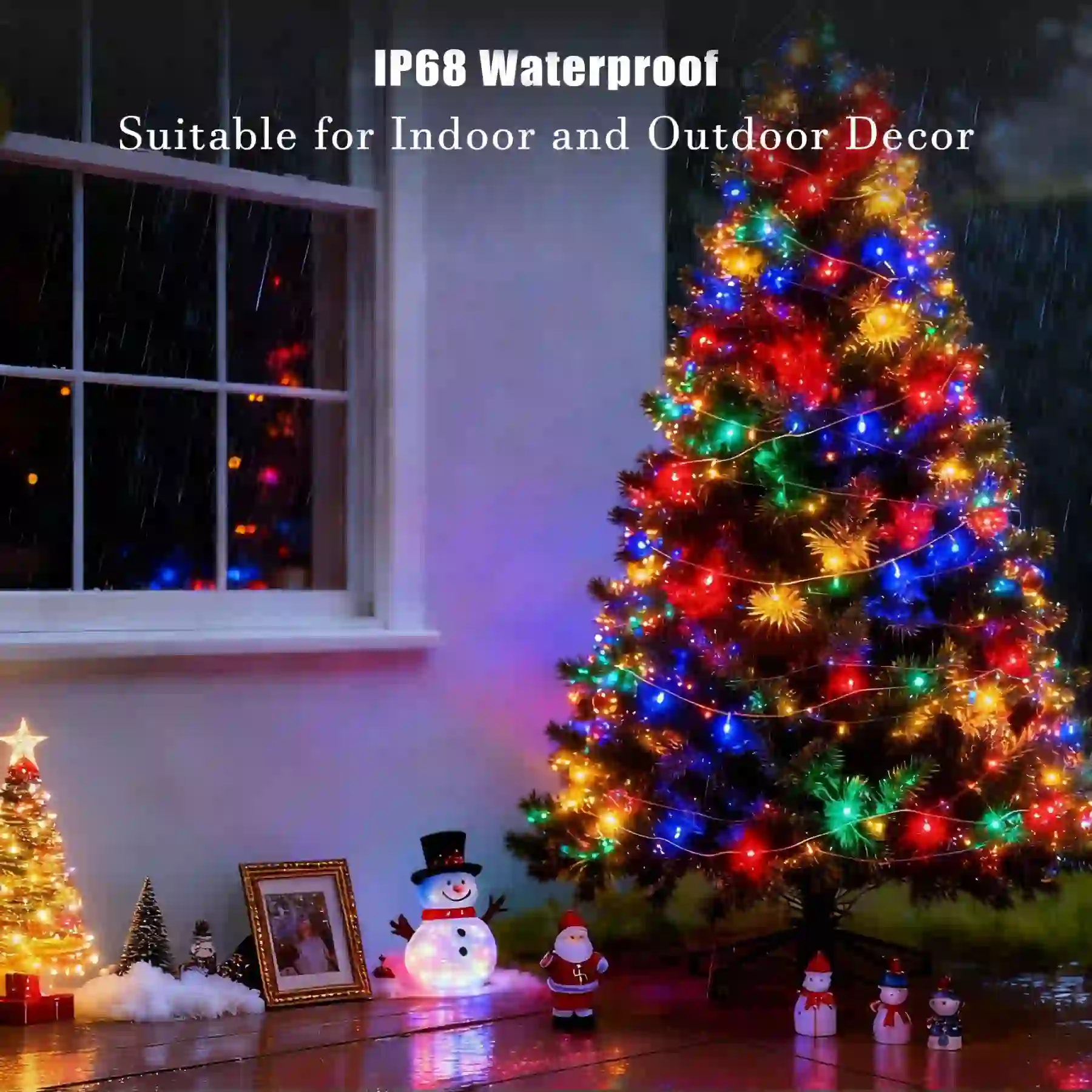 70Ct T5 Commercial LED Light String 23.3FT Waterproof