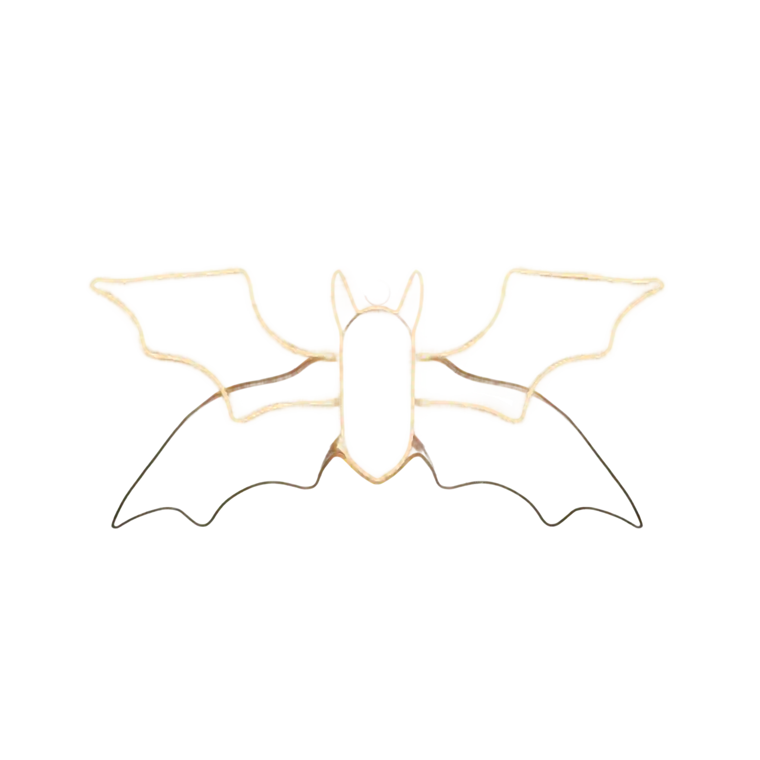 LED Neon Sign for Halloween Flying Bat Wall Decoration