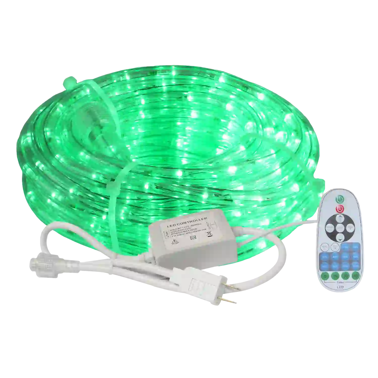 3/8" Commercial LED Rope Lights with Remote Control